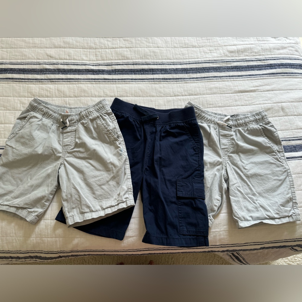 Lot of 3 Boys Khaki Shorts